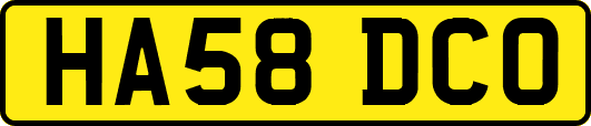 HA58DCO