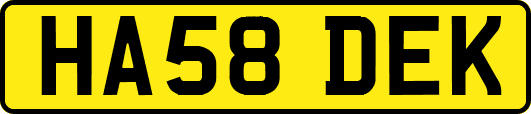 HA58DEK