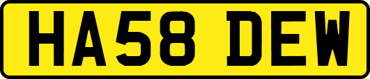 HA58DEW