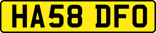 HA58DFO