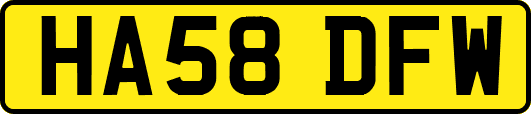 HA58DFW