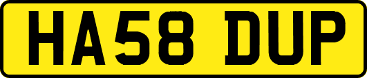 HA58DUP