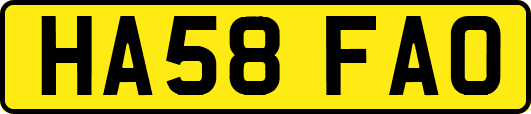 HA58FAO