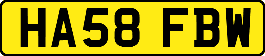 HA58FBW
