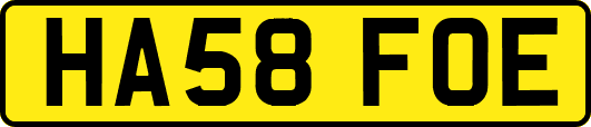 HA58FOE