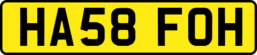 HA58FOH