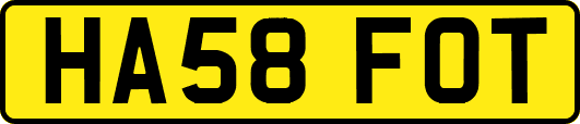 HA58FOT