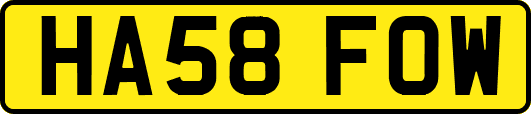 HA58FOW