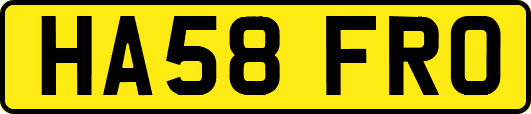HA58FRO