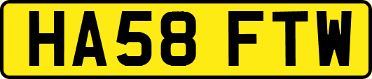 HA58FTW