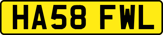 HA58FWL