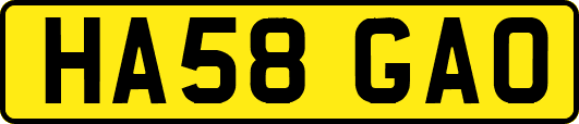 HA58GAO