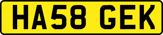 HA58GEK