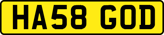 HA58GOD