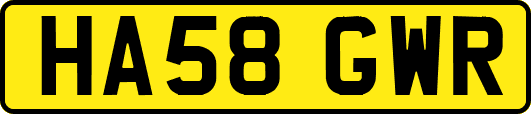 HA58GWR