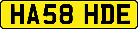 HA58HDE