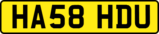 HA58HDU