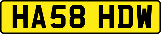 HA58HDW