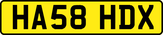 HA58HDX