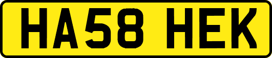 HA58HEK