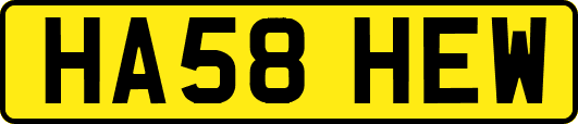 HA58HEW