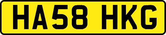 HA58HKG
