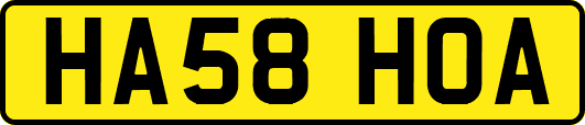 HA58HOA