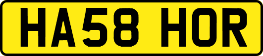 HA58HOR