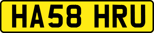 HA58HRU
