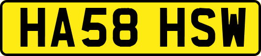 HA58HSW