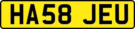 HA58JEU
