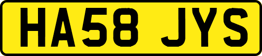 HA58JYS