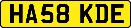 HA58KDE