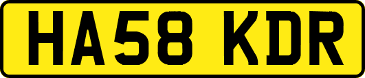 HA58KDR