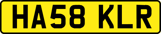 HA58KLR