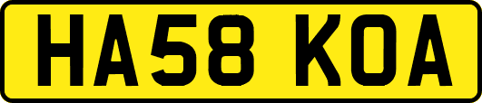 HA58KOA