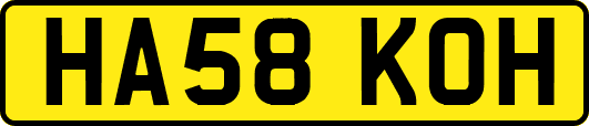 HA58KOH