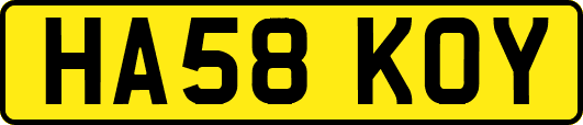 HA58KOY