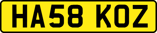 HA58KOZ