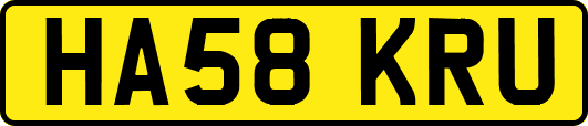 HA58KRU