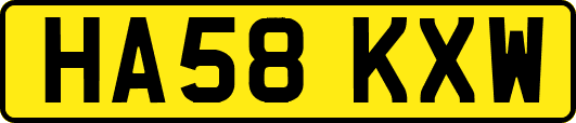 HA58KXW
