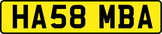 HA58MBA