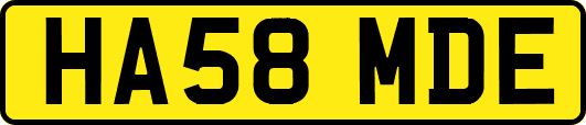 HA58MDE