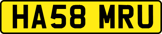 HA58MRU