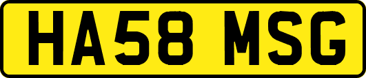 HA58MSG