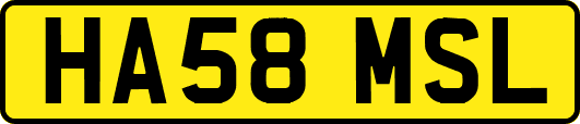 HA58MSL