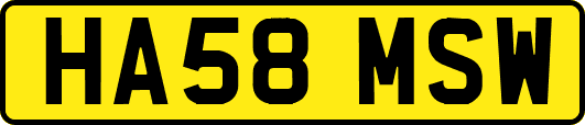 HA58MSW