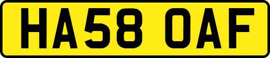 HA58OAF