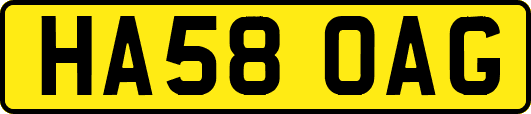HA58OAG