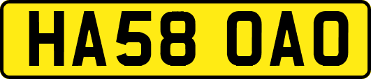 HA58OAO